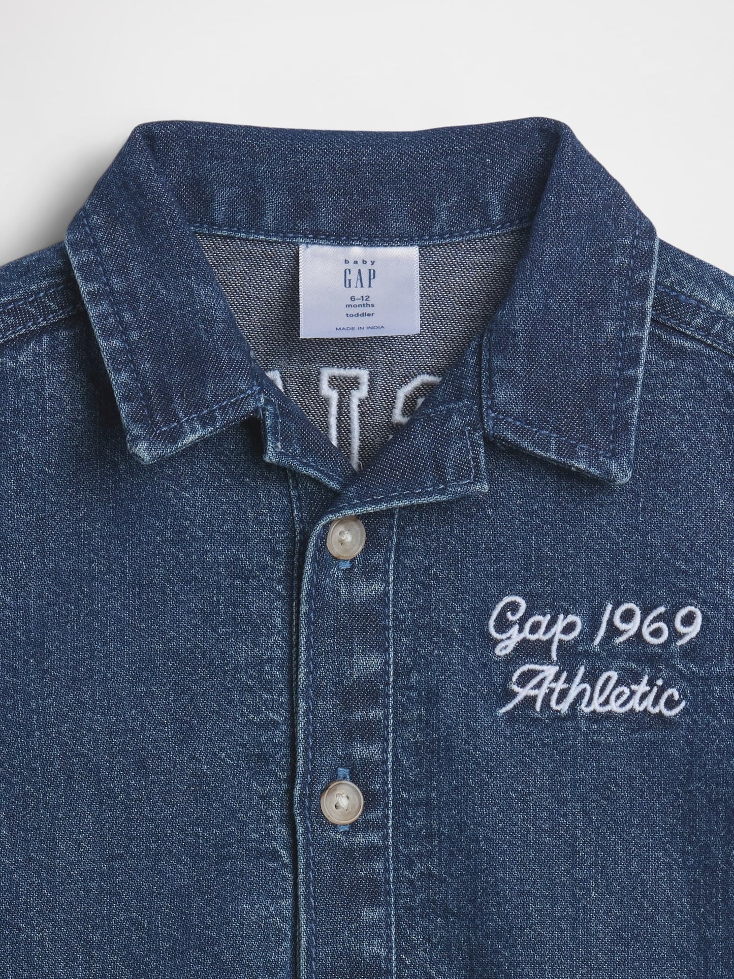 Mavi Denim Gap Logo Şort Tulum