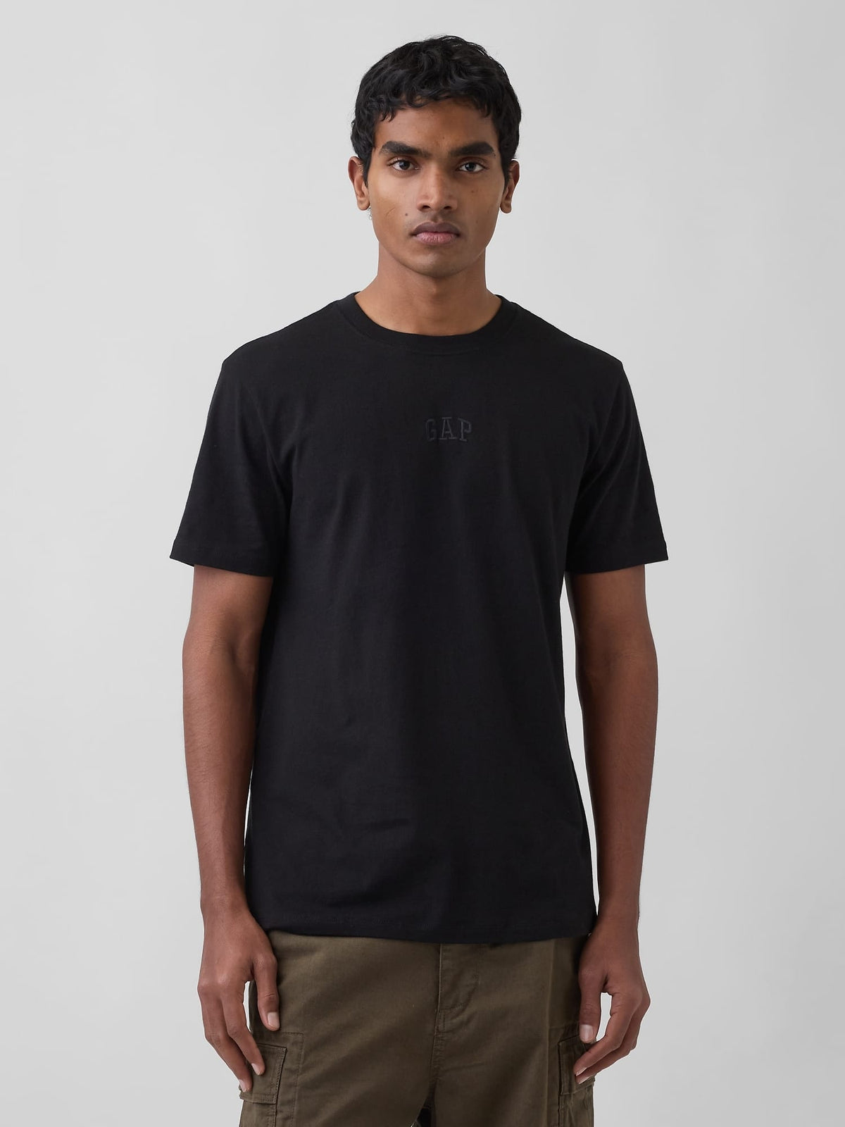 Siyah Everyday Soft Gap Mini Logo T-shirt