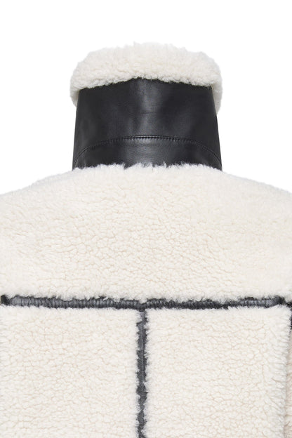 Verbier Kadın Bej Teddy Mont
