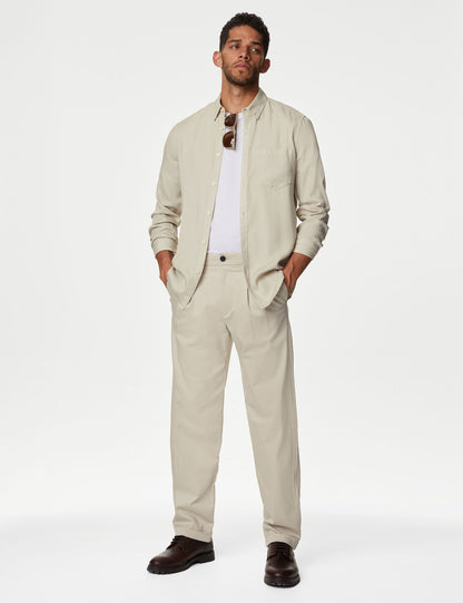 Tapered Fit Chino Pantolon