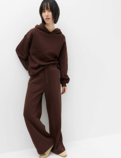 Pamuklu Kapüşonlu Sweatshirt