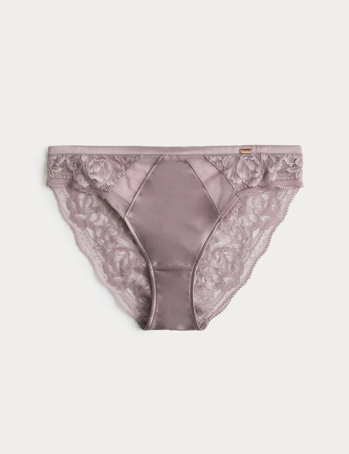 Dantel Detaylı Ipek High Leg Külot