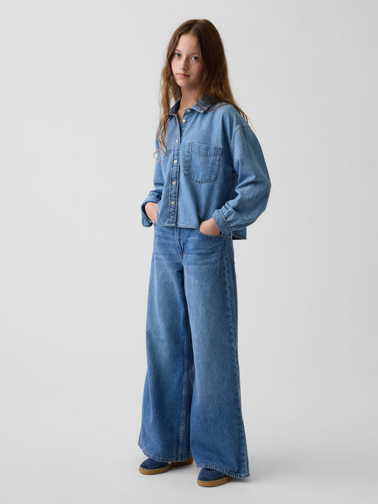 Mavi Low Rise Baggy Jean Pantolon