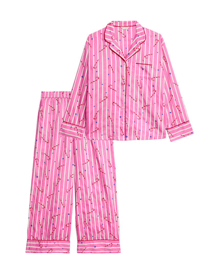 Pamuklu Saten Pijama Takımı