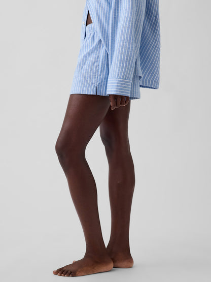 Kırmızı Softest Flannel Boxer Şort Pijama Altı