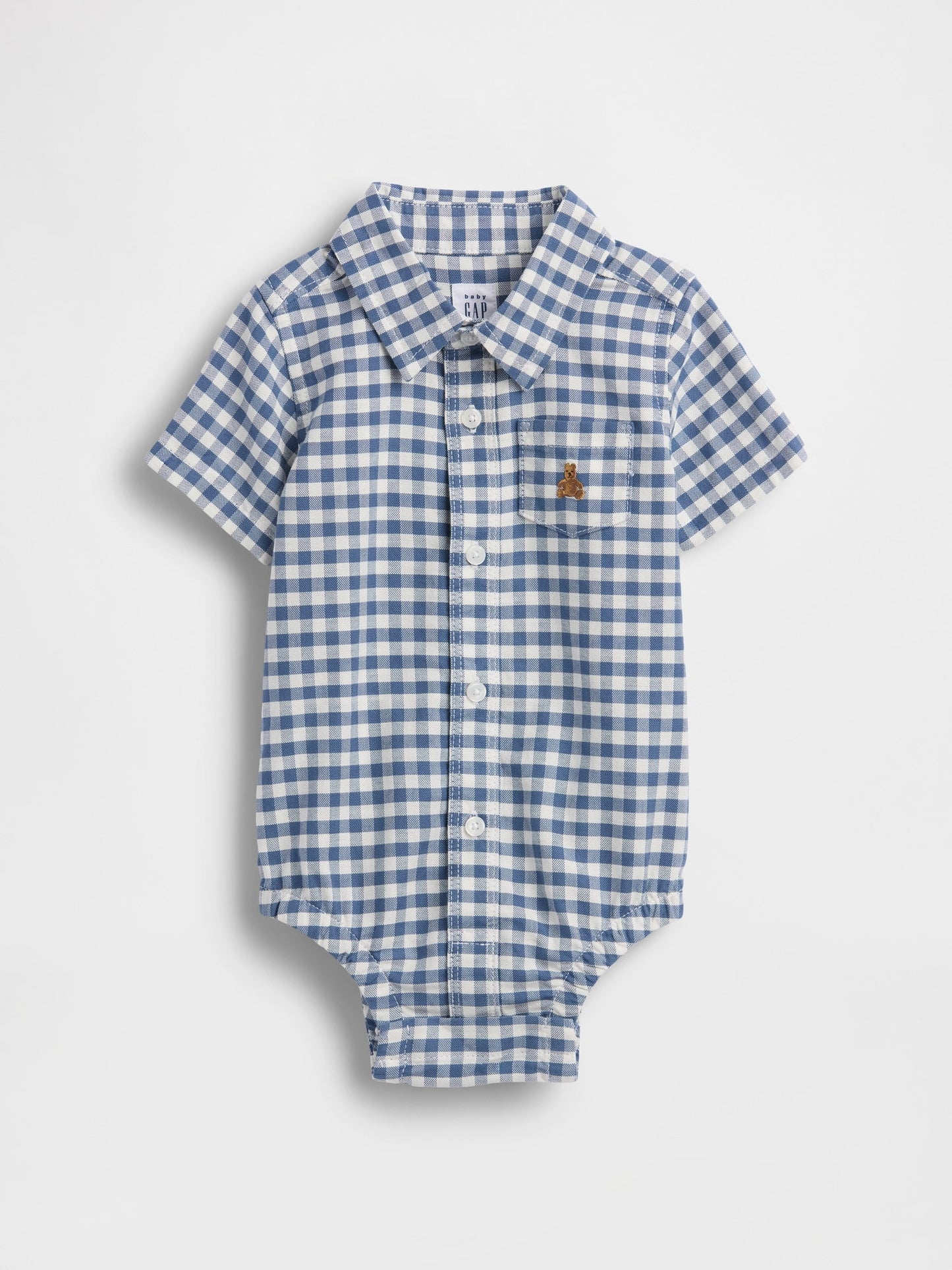 Mavi Gingham Oxford Bodysuit