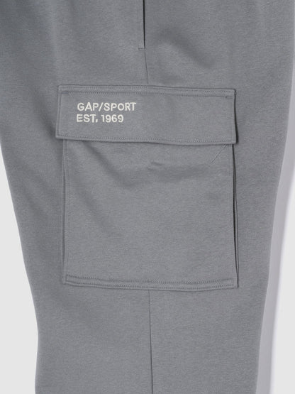 Gri Gap Logo Vintage Soft Kargo Pantolon