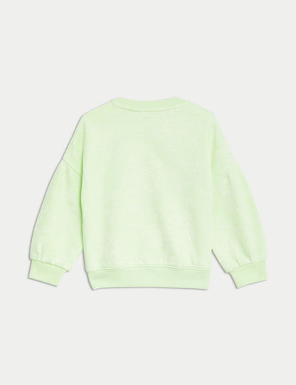 Batik Desenli Sweatshirt (2-8 Yaş)