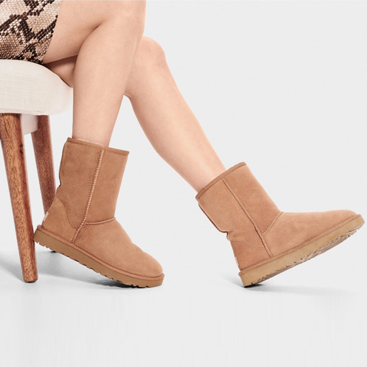 Ugg Classic Short Ii Kadın Siyah Bot