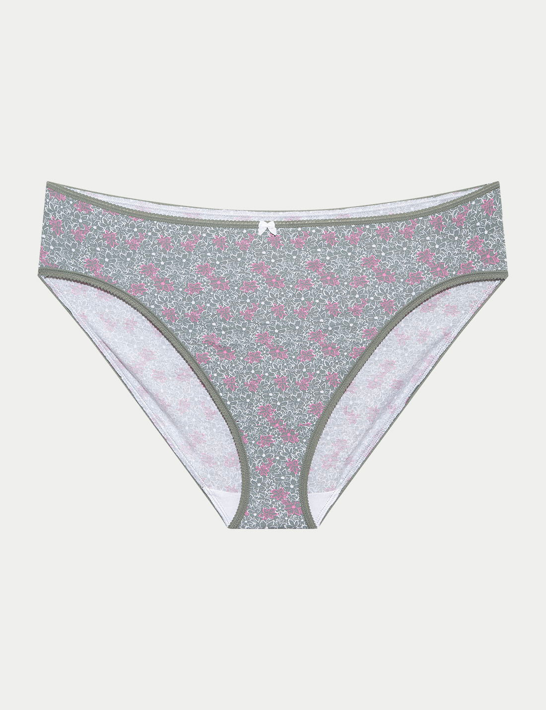 5'li Cotton Lycra:registered: High Leg Külot Seti