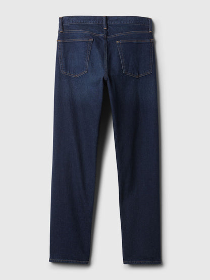 Koyu Mavi Gapflex Straight Jean Pantolon