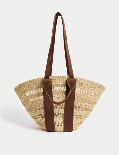 Straw Large Tote