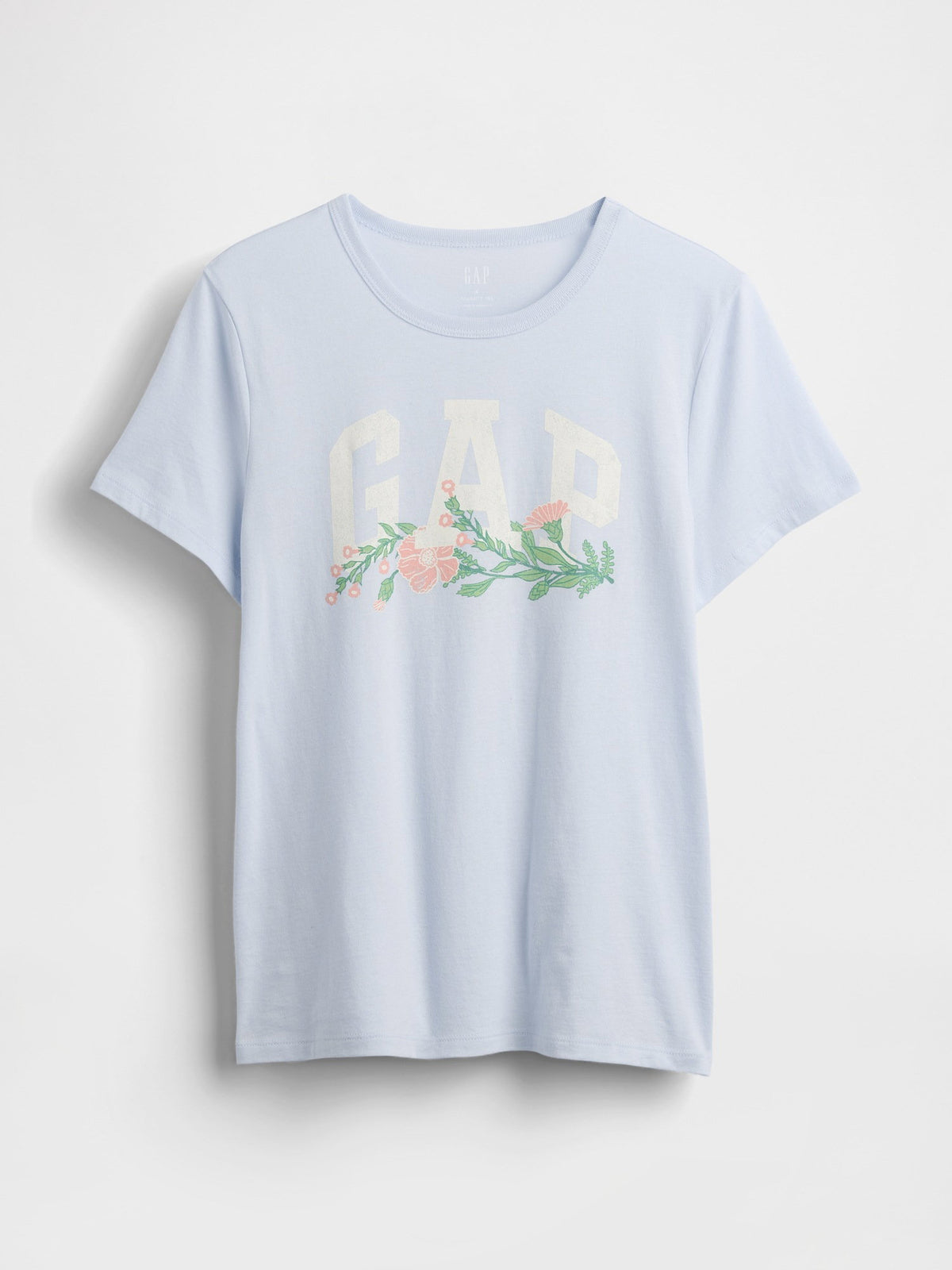 Açık Mavi Favorite Grafik Baskılı T-shirt