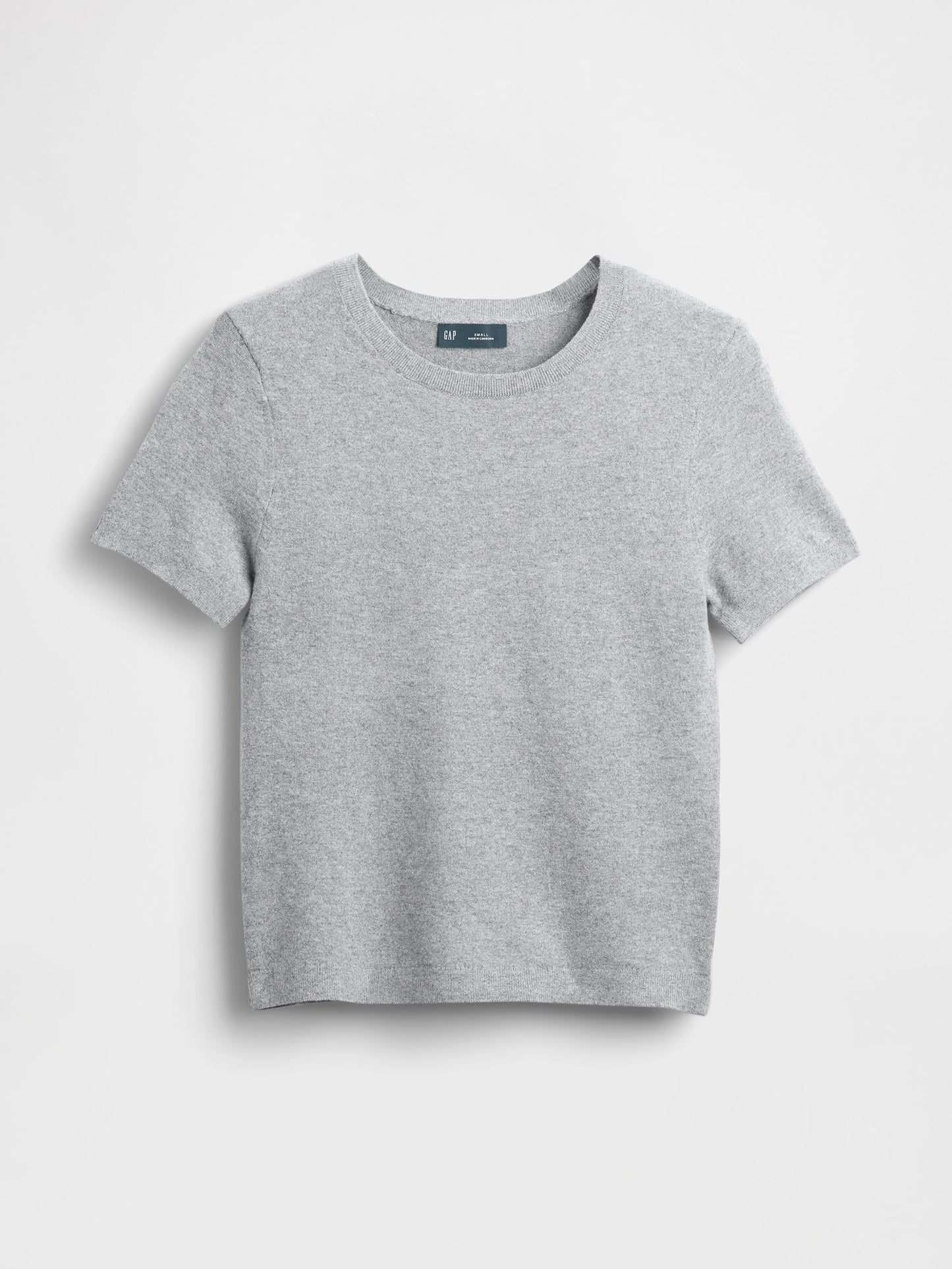 Gri Cashsoft Stretch Baby T-shirt