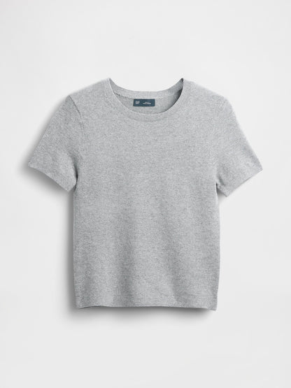 Gri Cashsoft Stretch Baby T-shirt
