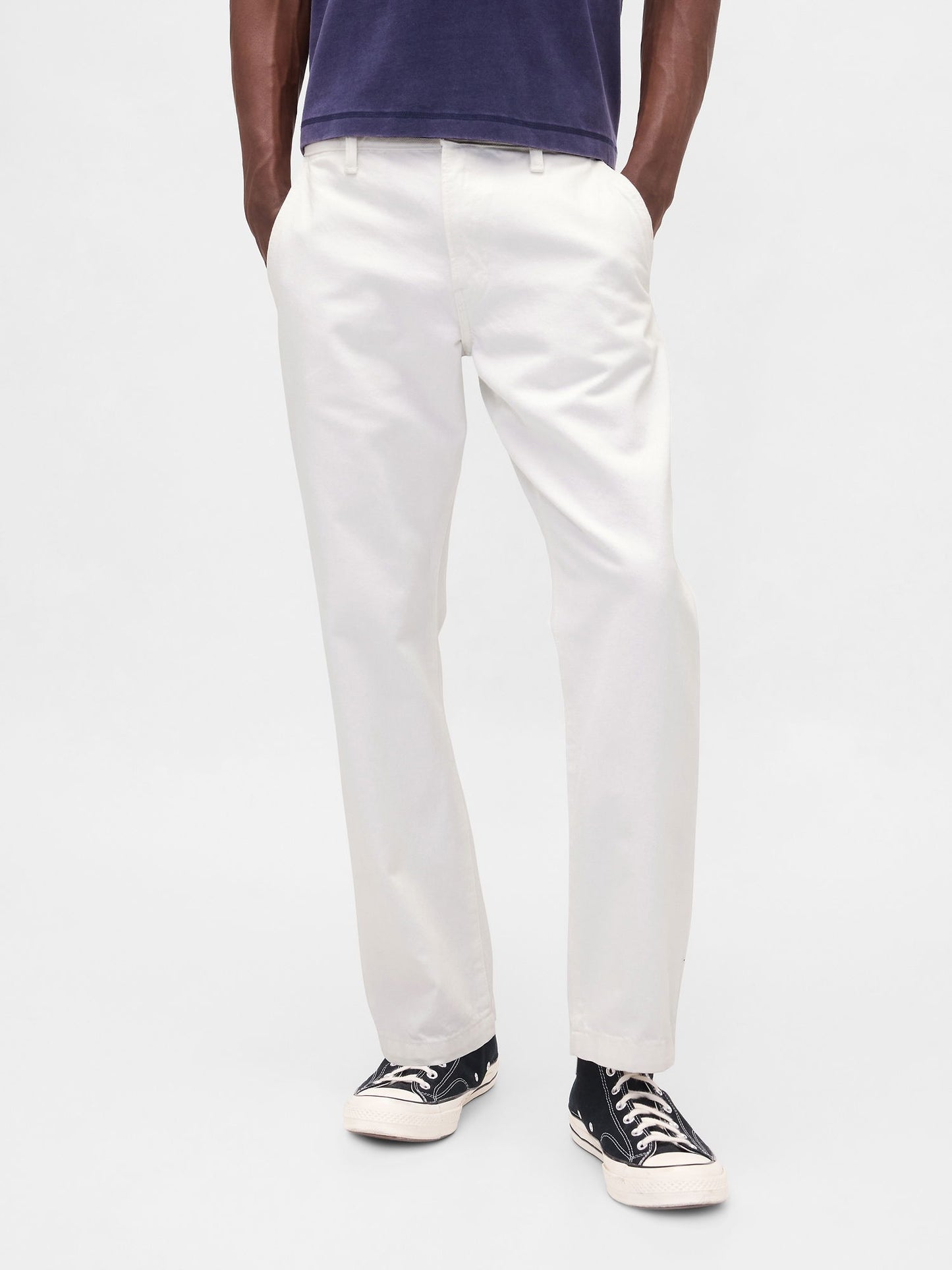 Beyaz Relaxed Straight Pantolon Jean