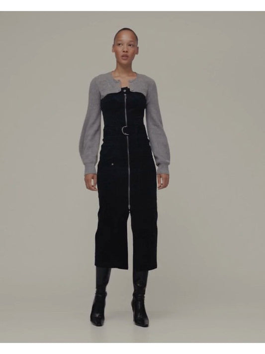 Gri Gapstudio Cashsoft Shrunken Crop Hırka