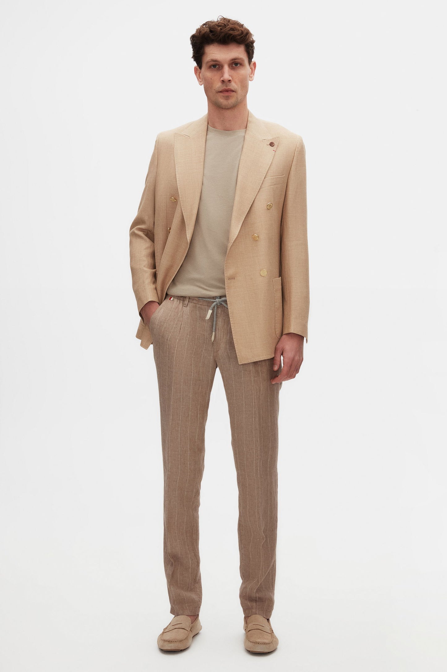 Damat Regular Fit Vizon %100 Pamuk Merserize T-shirt