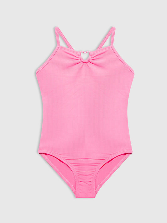Pembe Askılı Mayo