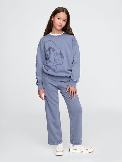 Koyu Mavi Gap × Disney Gap Logo Vintagesoft Fleece Eşofman Altı