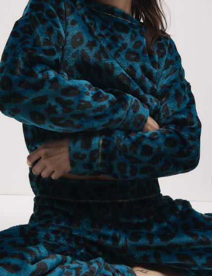 Desenli Pijama Takımı