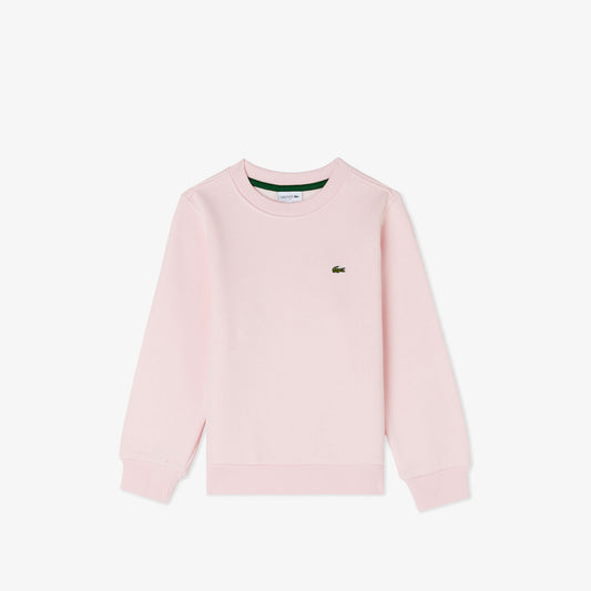 Lacoste Çocuk Bisiklet Yaka Pembe Sweatshirt