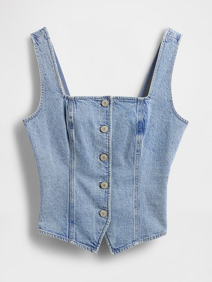 Mavi Denim Korse Bluz