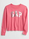Kız Çocuk |                                                                          Pembe Gap Logo T-shirt