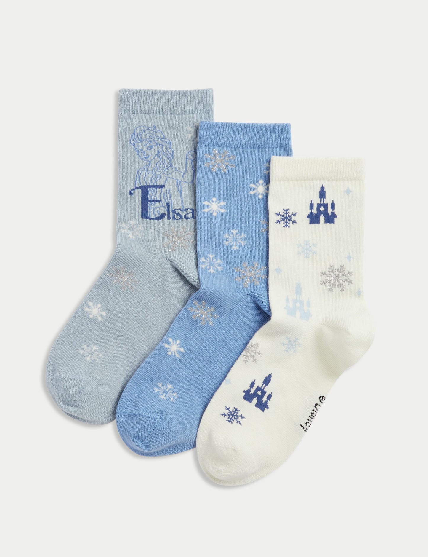 3'lü Pamuklu Disney Frozen:trade_mark: Çorap Seti