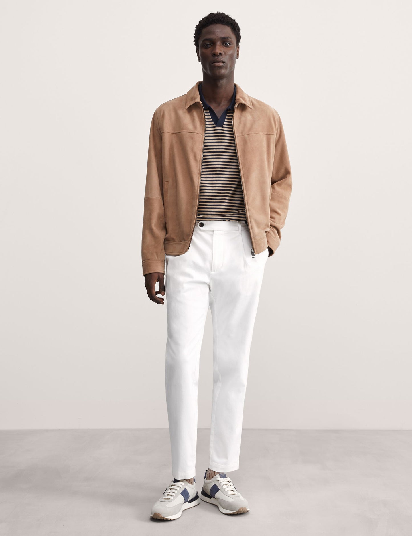 Tapered Fit Italian Chino Pantolon