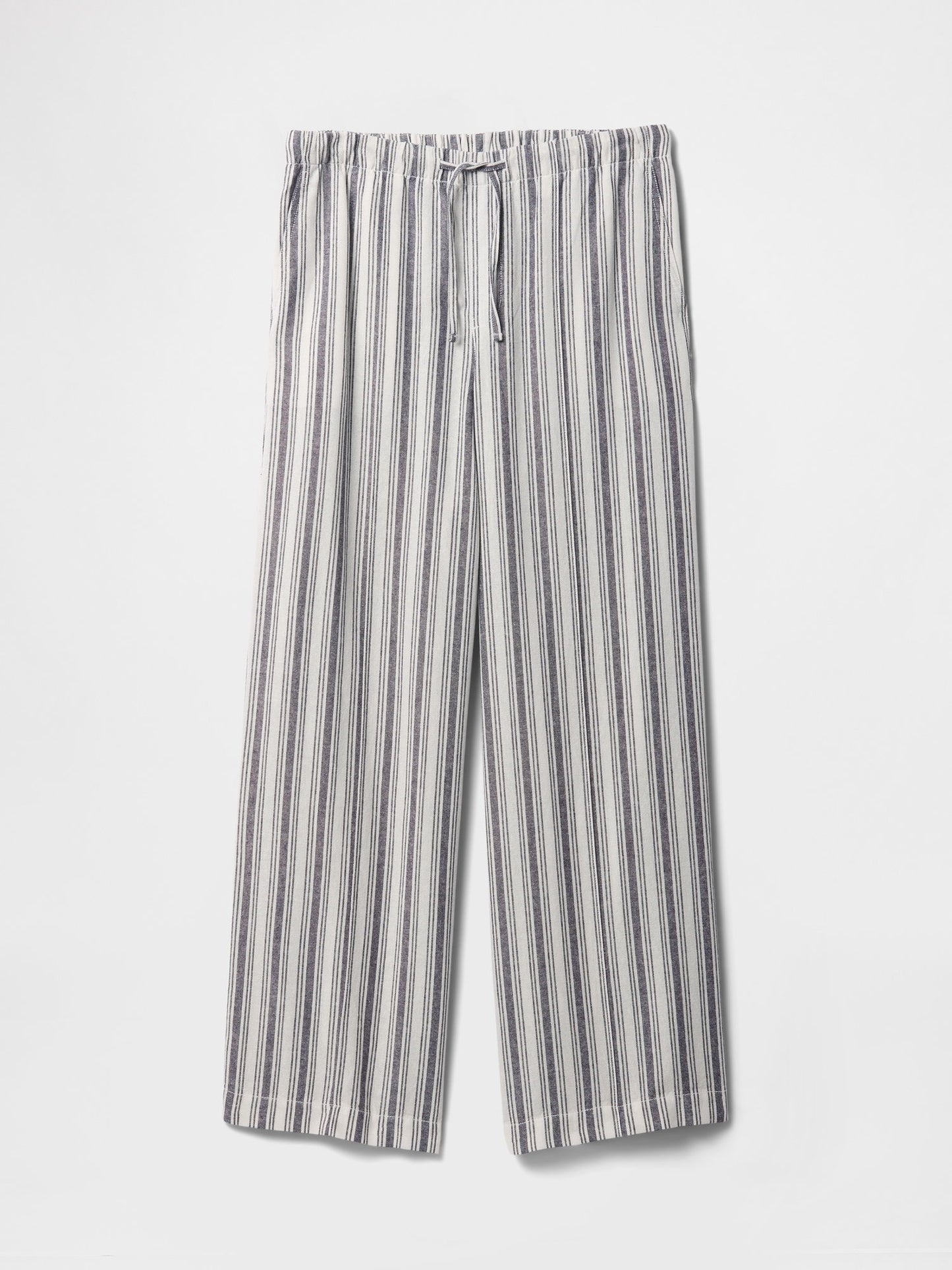 Çok Renkli Mid Rise Pull-on Wide-leg Pantolon