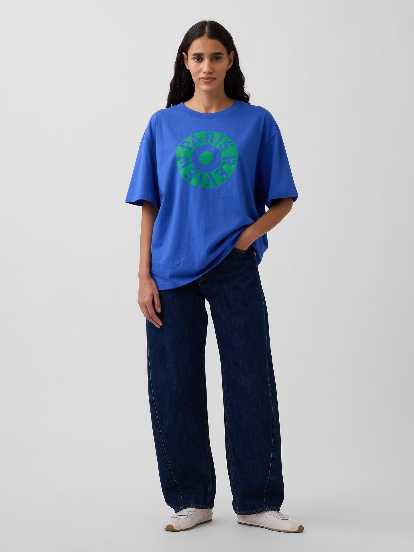 Mavi Robert Indiana Oversized Grafik T-shirt