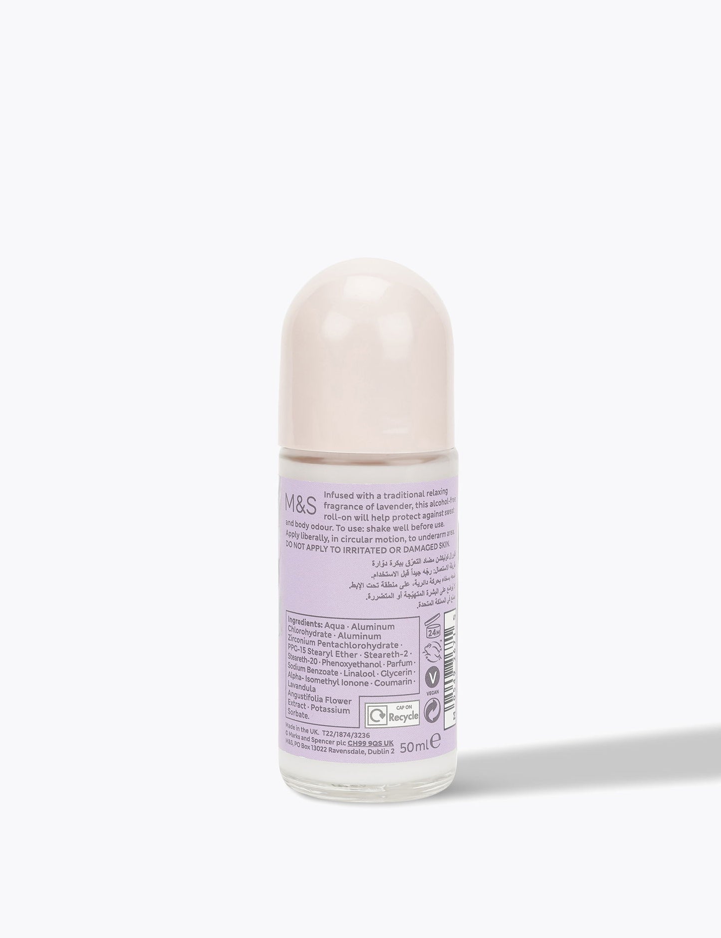 Lavanta Kokulu Roll-on Deodorant 50 Ml