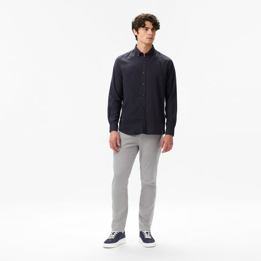 Nautica Erkek Gri Slim Fit Pantolon