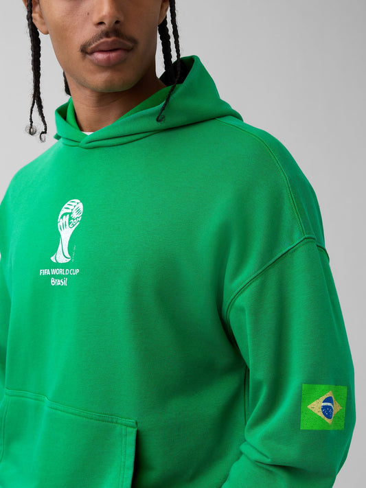 Açık Yeşil Fifa World Cup™ Klasikleri Vintagesoft Terry Oversized Sweatshirt