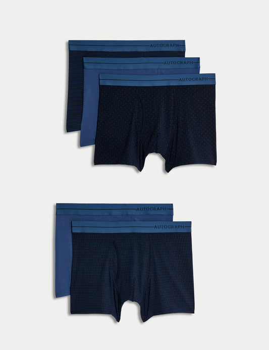 5'li Regular Fit Microskin Trunk Seti