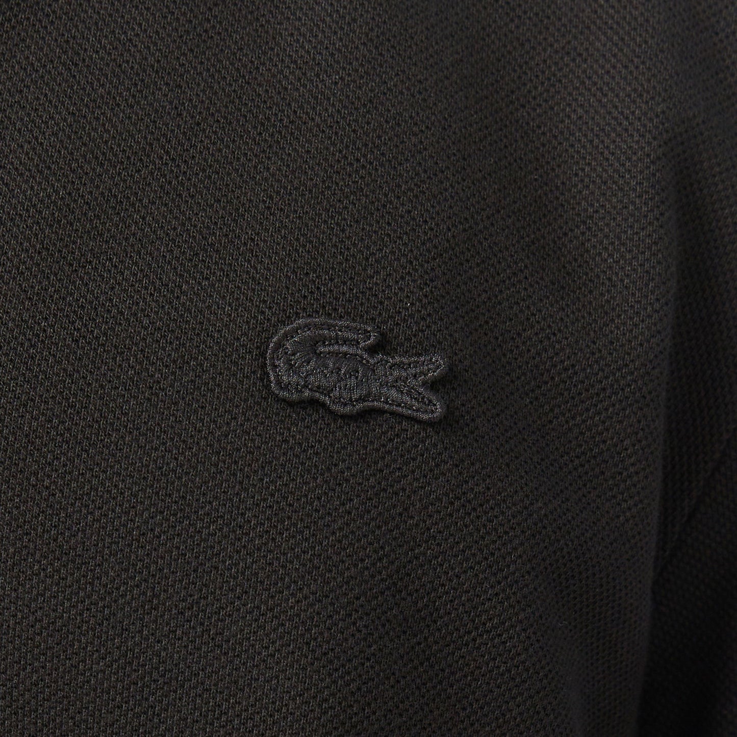 Lacoste Erkek Regular Fit Uzun Kollu Siyah Polo