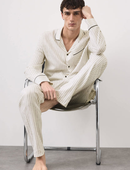 Autograph Keten Karışımlı Pijama Altı