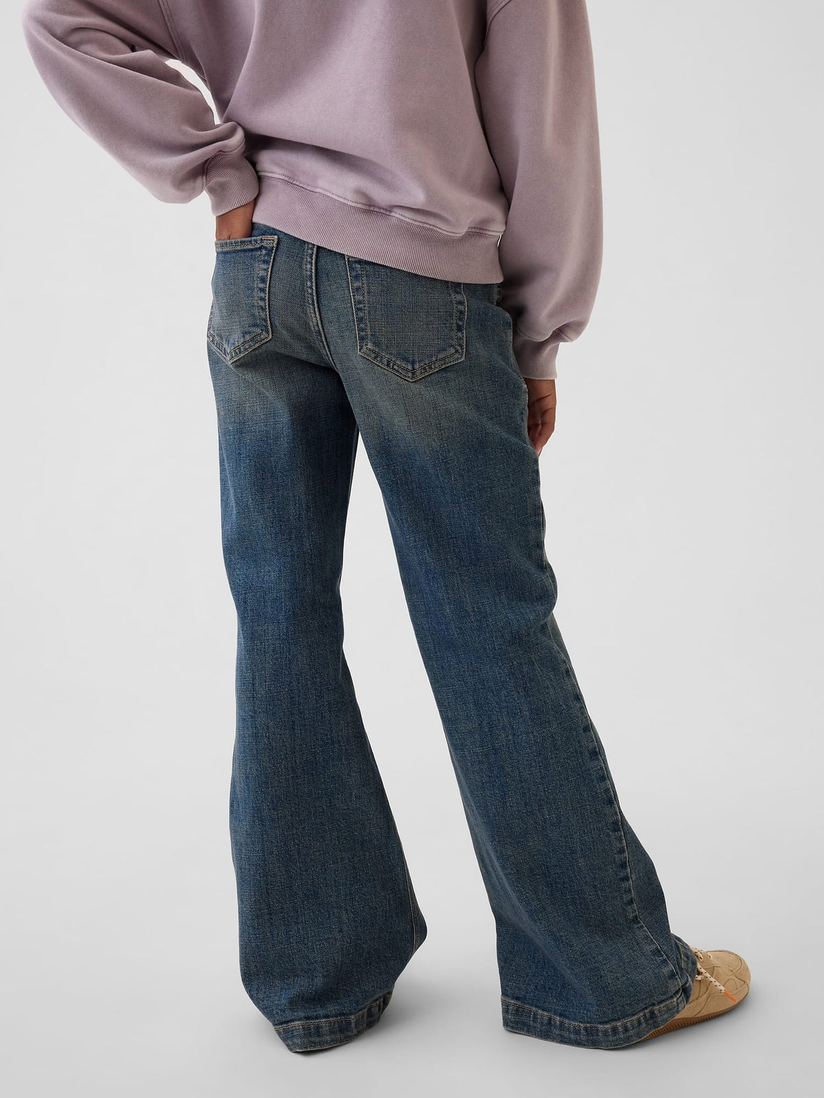 Mavi Low Rise Relaxed Flare Jean Pantolon