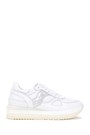Beyaz Kadın Deri Dolgu Topuk Sneakerbeyaz Kadın Deri Dolgu Topuk Sneaker -        23sfd380114