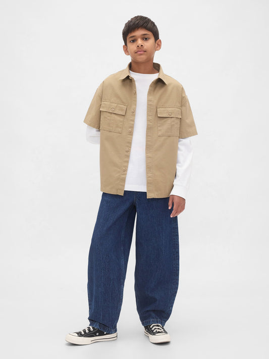Mavi Easy Baggy Barrel Jean Pantolon