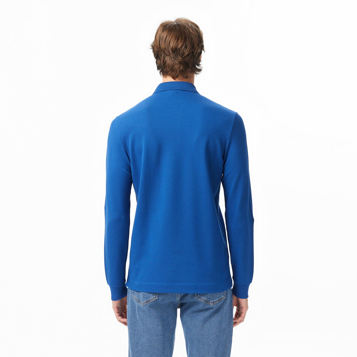 Lacoste Erkek Regular Fit Uzun Kollu Koyu Mavi Polo