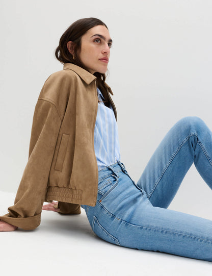 Harper Supersoft Yüksek Bel Jean Pantolon