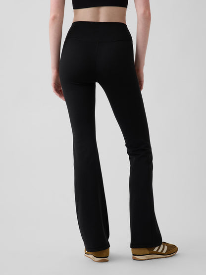 Siyah Gapfit Smooth High Rise Baby Boot Leggings Tayt