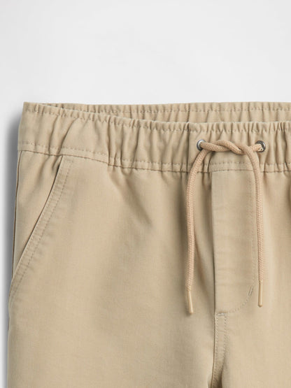 Krem Çocuklar Için Relaxed Kolay Khakis