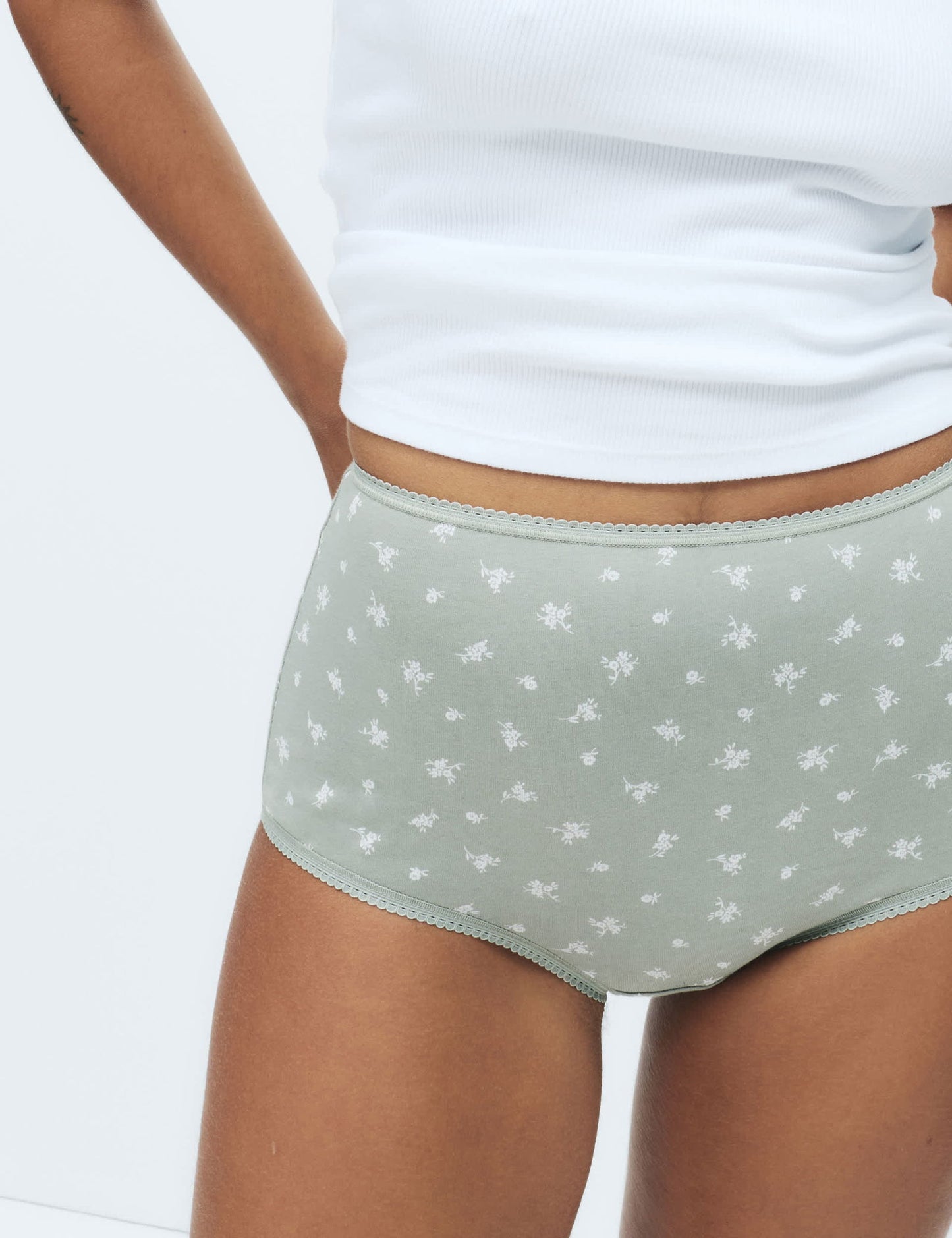 5'li Cotton Lycra:registered: Full Brief Külot Seti