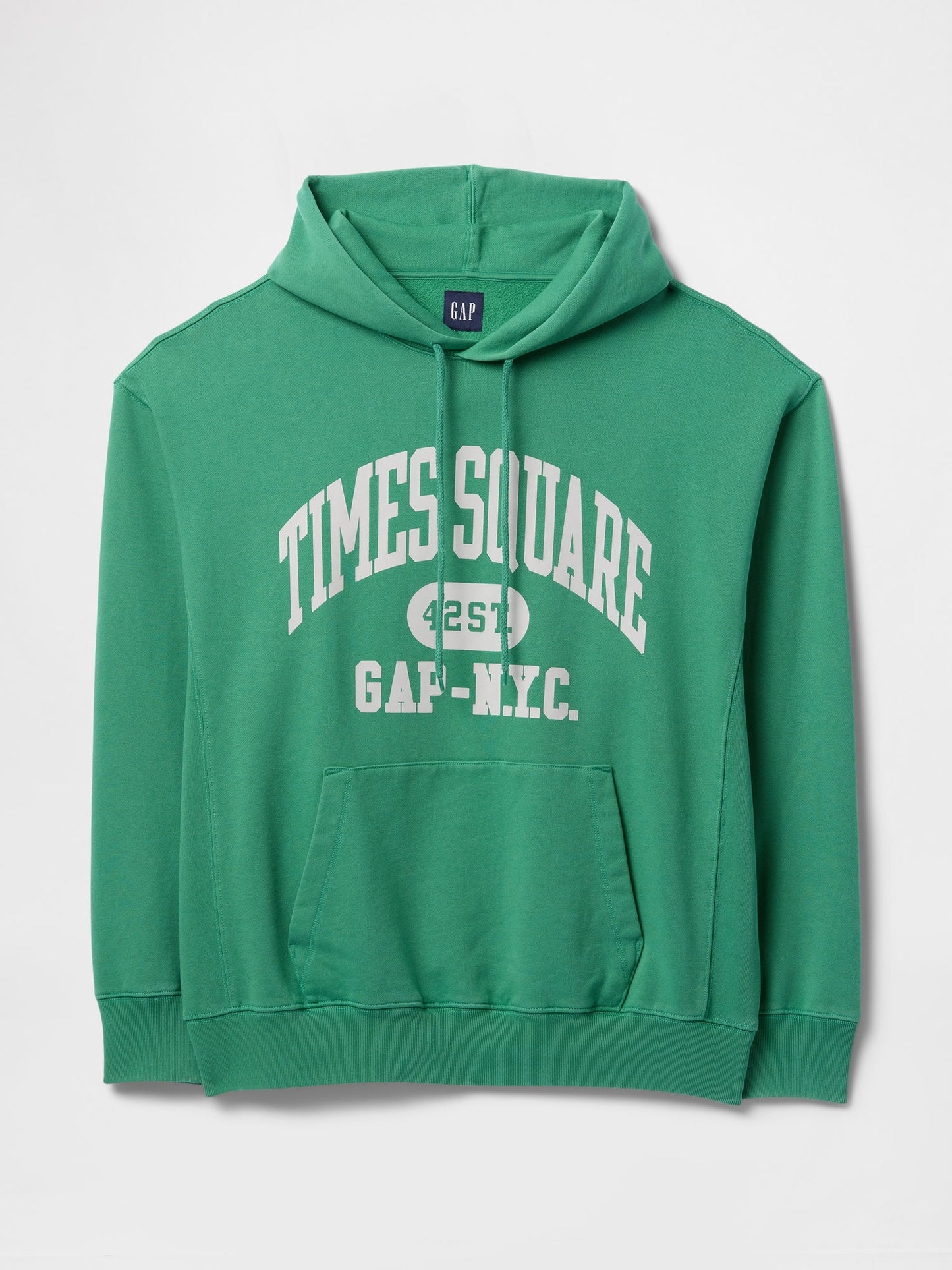 Yeşil Gap Logo Nyc Kapüşonlu Sweatshirt
