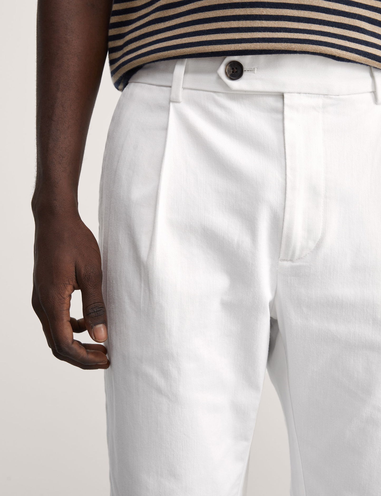 Tapered Fit Italian Chino Pantolon