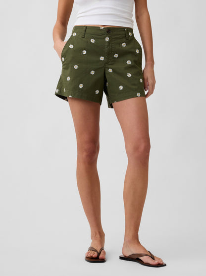 Haki 5 Mid Rise Downtown Khaki Şort