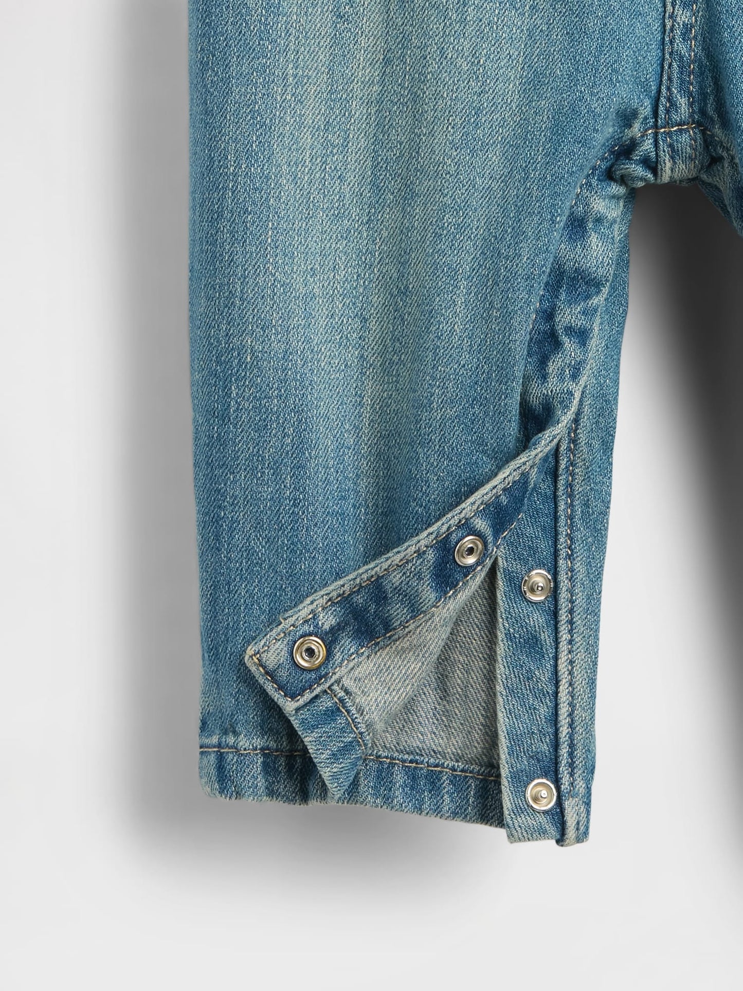 Mavi Baby Denim Tulumu